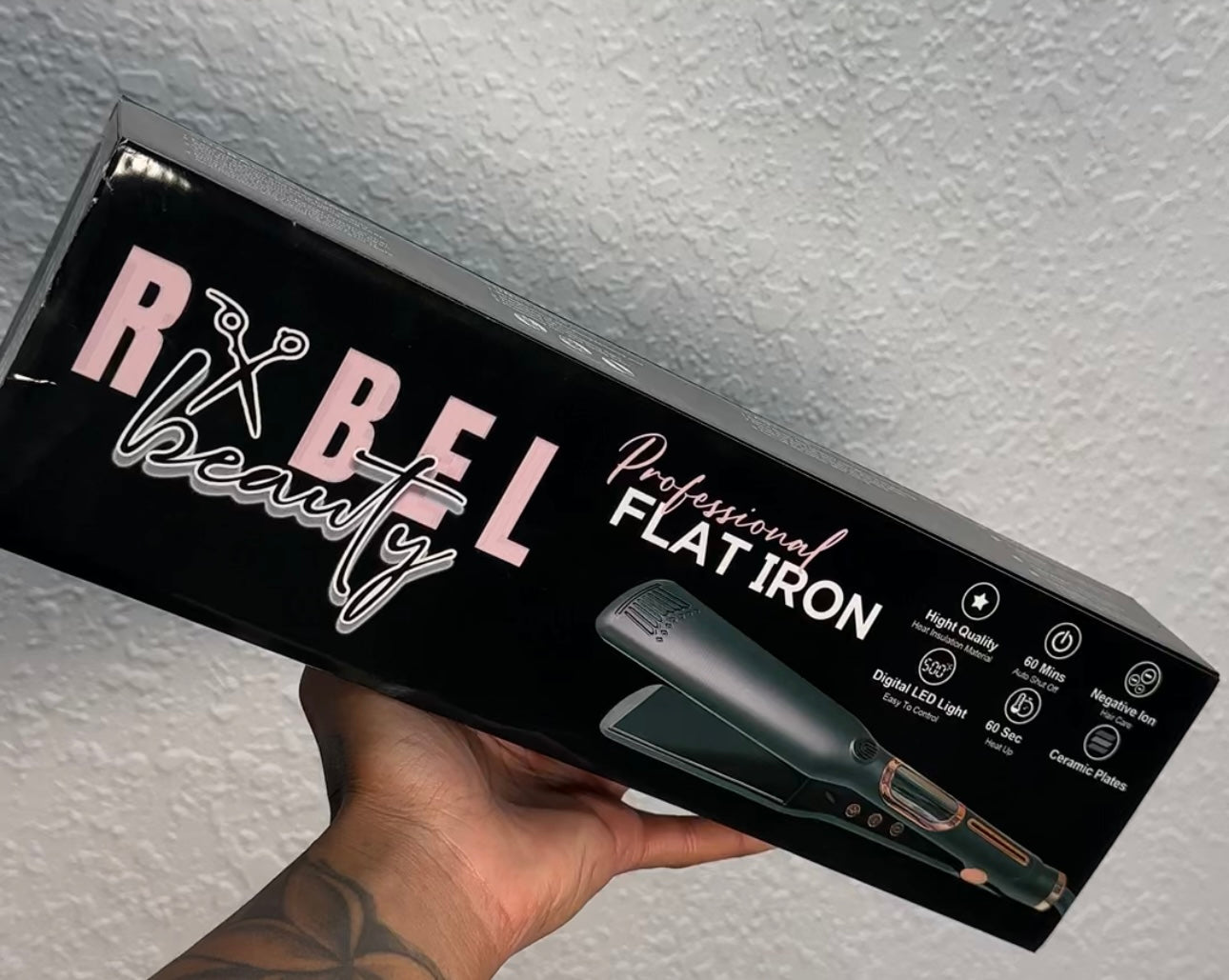 Up The Heat Ceramic Flatiron
